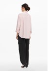 STRIPED FLORAL SHIRT - red stripe